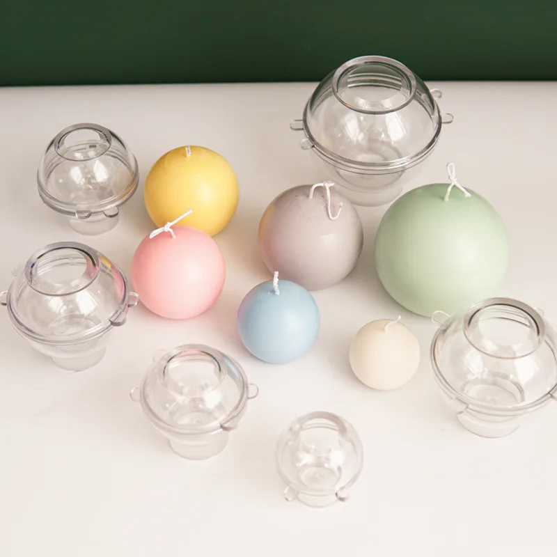 Candle Making Kit - Moule en plastique pour bougie sphérique