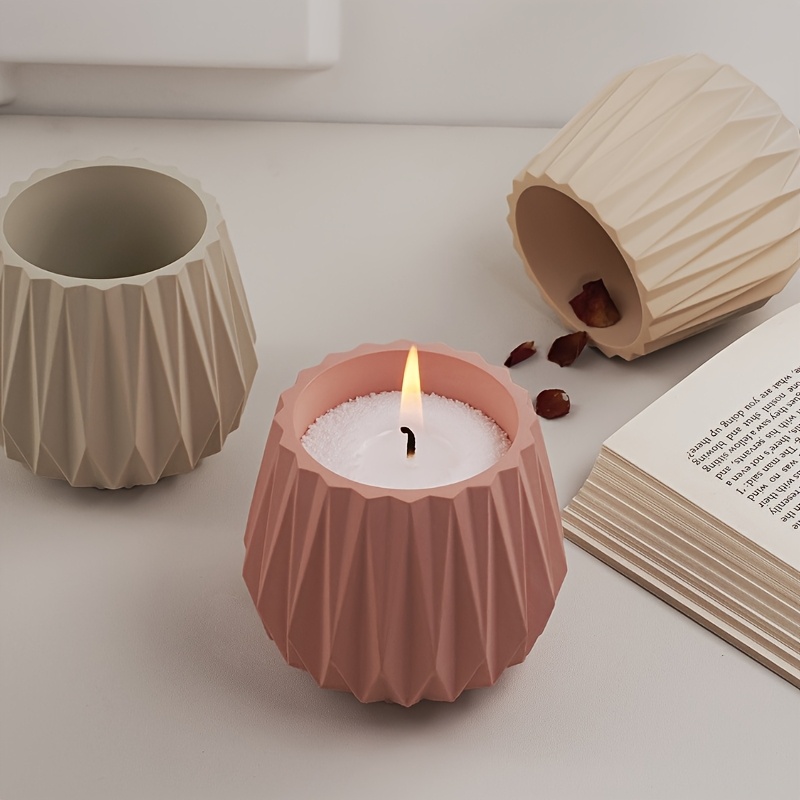 Candle Containers - Moule en silicone pour coupelle à