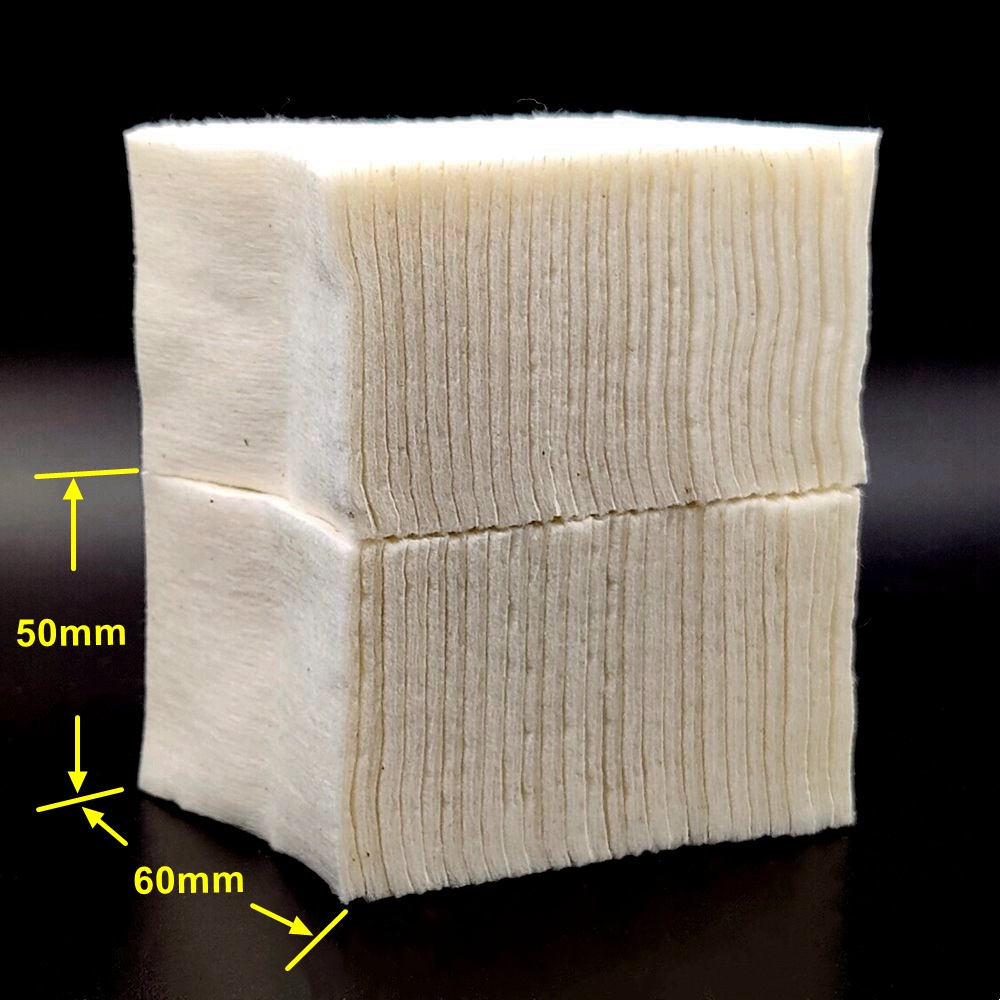 Candle Wick - 300/100/50 pièces 100% coton biologique 50x60mm