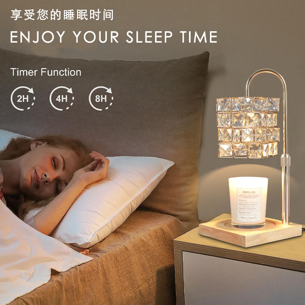Lampe à bougie rétro avec régl - Wax Melts avis et prix