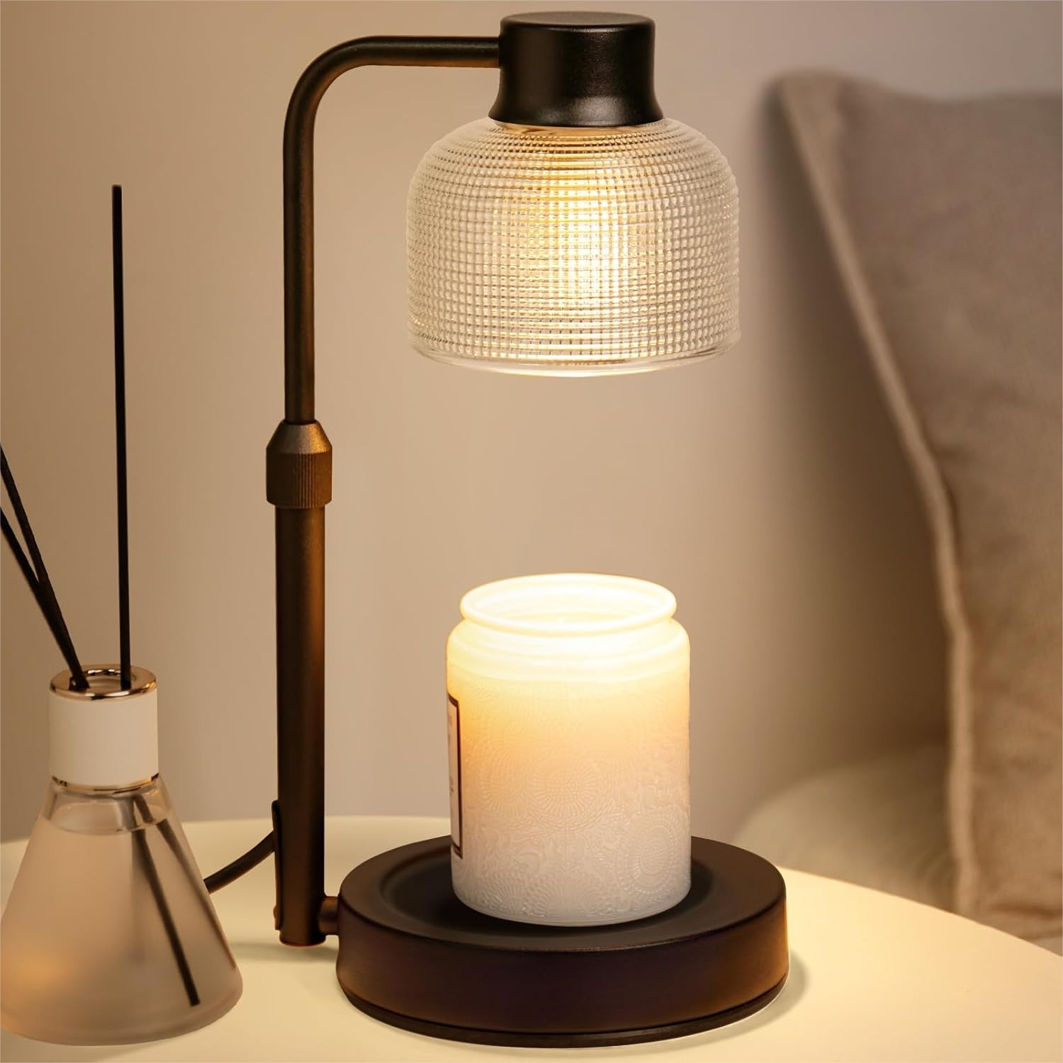 Lampe chauffe-bougie avec minu - Wax Melts avis et prix