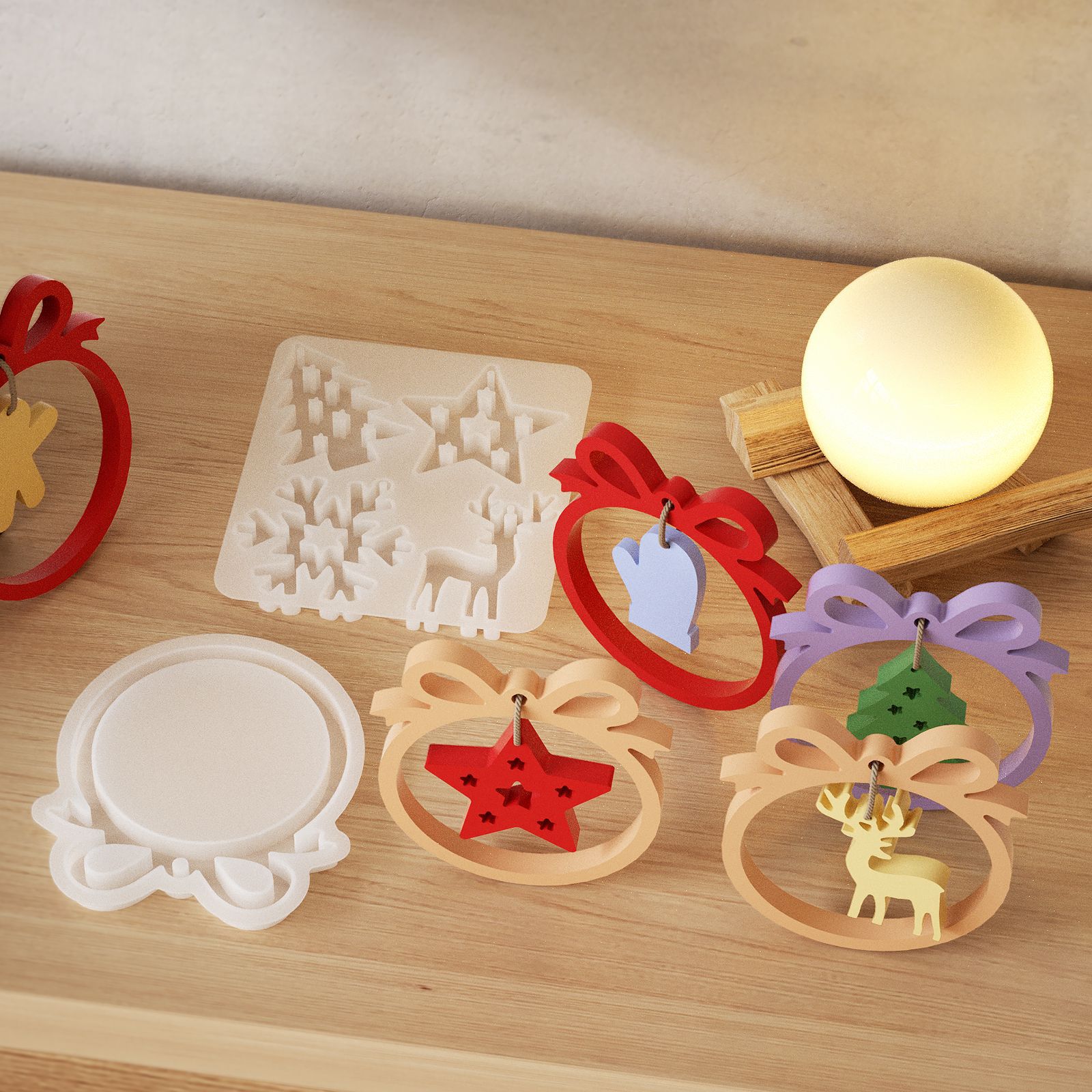 Moule en silicone pour résine  - Candle Molds avis et prix