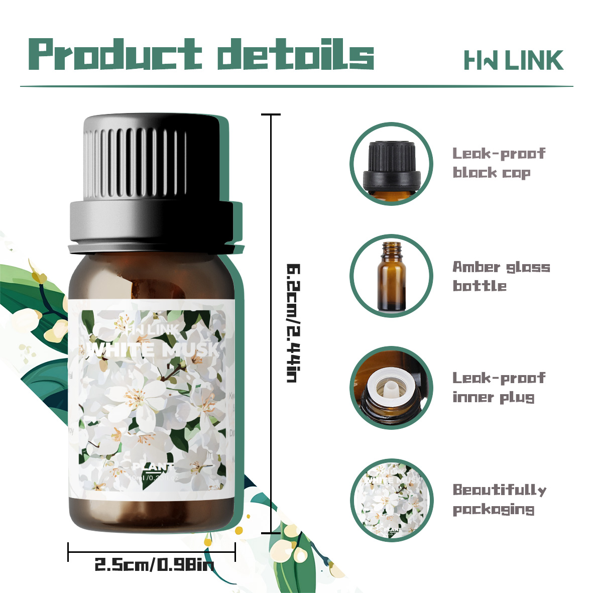 Huiles parfumées au musc blanc - Candle Fragrance avis et prix