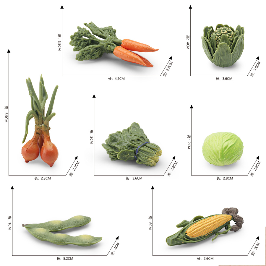 Figurines de légumes réalistes - Soy Wax avis et prix