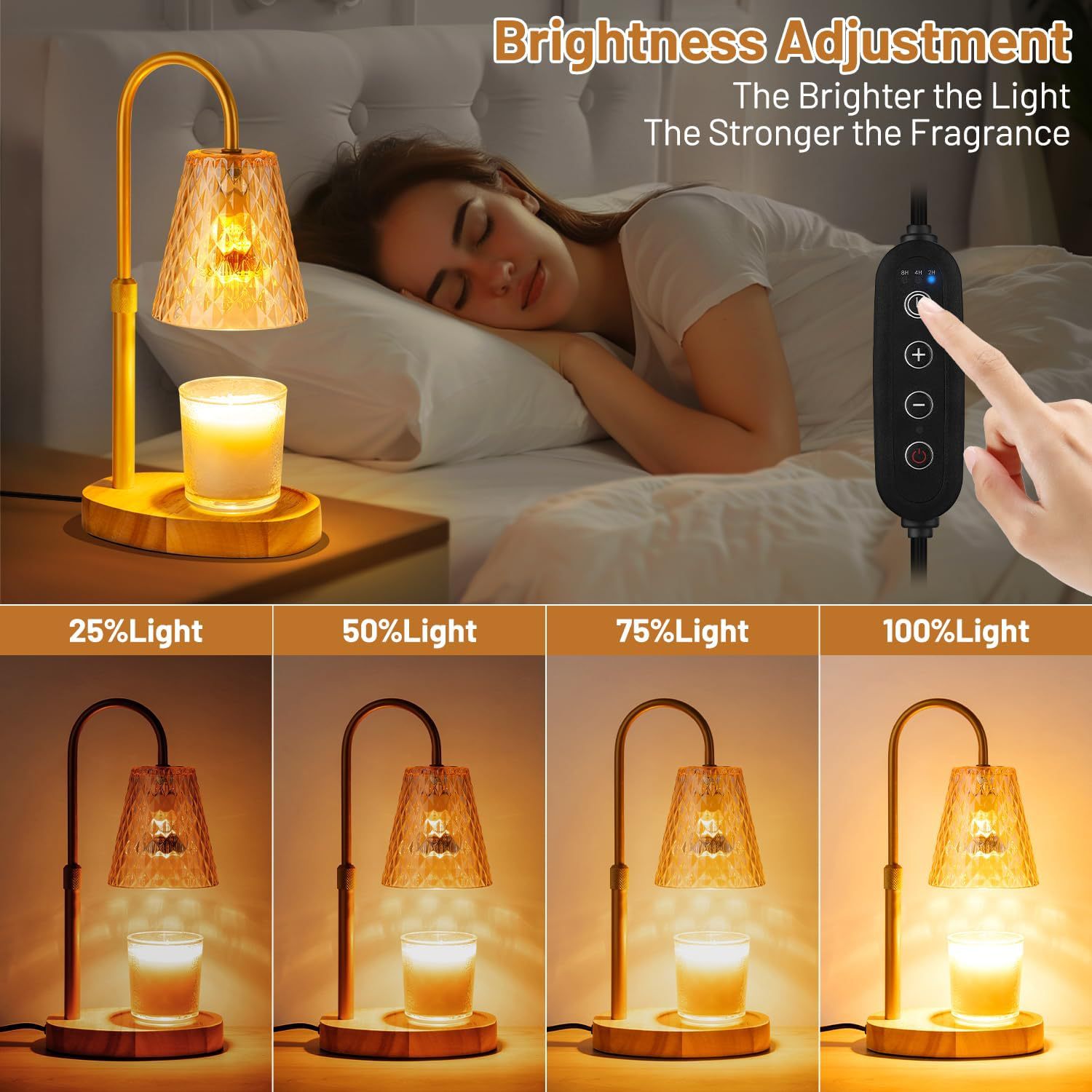 Lampe chauffe-cire sans flamme - Wax Melts avis et prix