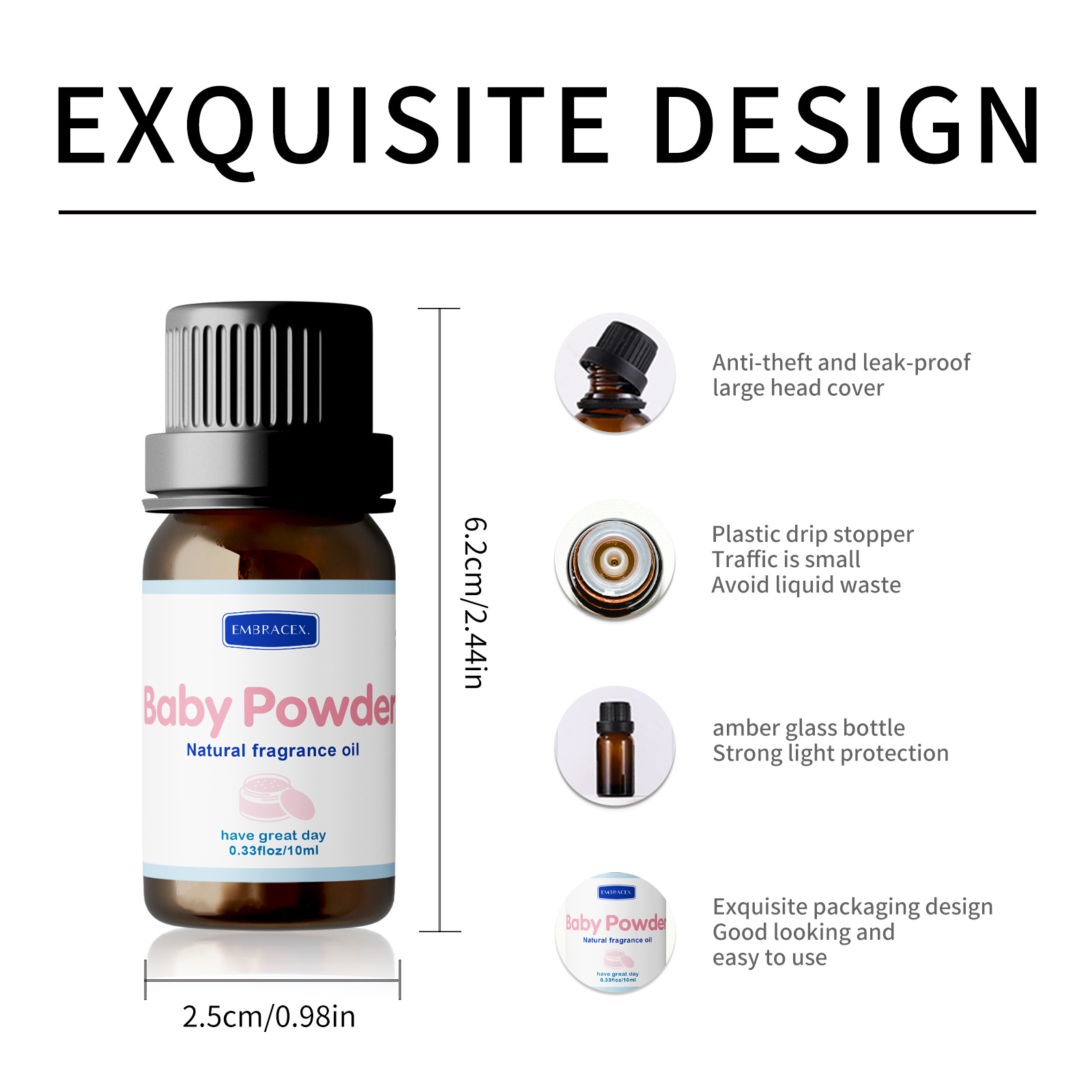 Huiles parfumées pour bébé 10  - Candle Fragrance avis et prix